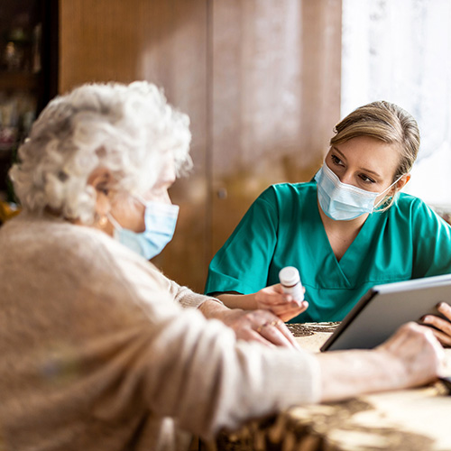 Nurse Explaining Medication